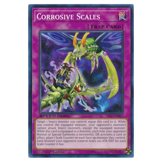Yu-Gi-Oh! - Speed Duel Starter Decks - Ultimate Predators - Corrosive Scales (Common) SS03-ENB27