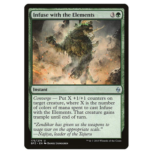 Magic The Gathering - Battle For Zendikar - Infuse With The Elements - 175/274