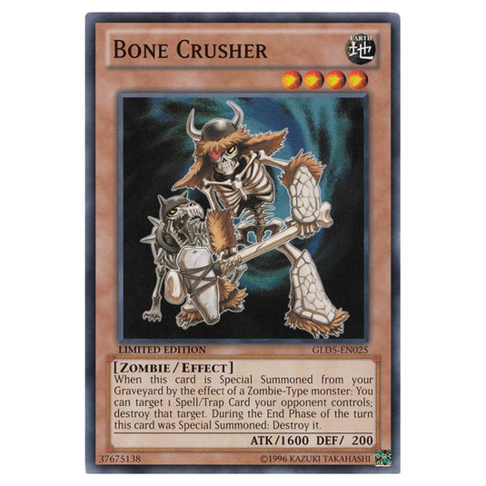 Yu-Gi-Oh! - Gold Series - Haunted Mine - Bone Crusher (Common) GLD5-EN025