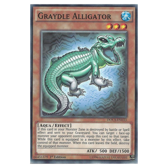 Yu-Gi-Oh! - Dimension of Chaos - Graydle Alligator (Common) DOCS-EN033