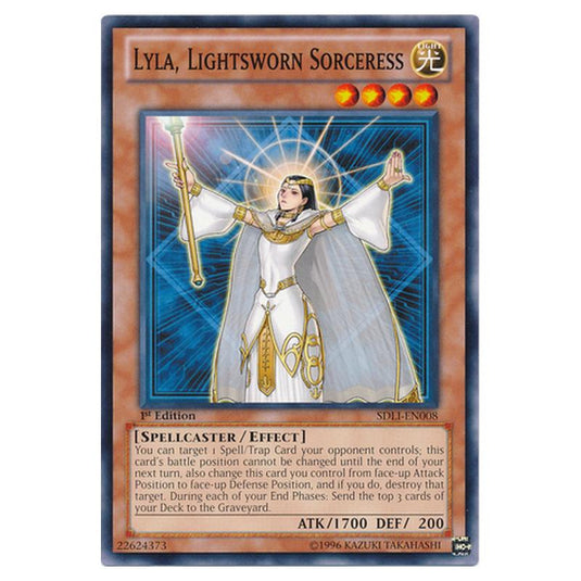 Yu-Gi-Oh! - Realm of Light Structure Deck - Lyla, Lightsworn Sorceress (Common) SDLI-EN008
