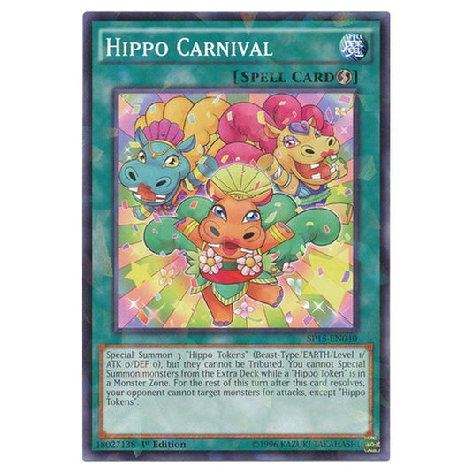 Yu-Gi-Oh! - Star Pack ARC-V - Hippo Carnival (Shatterfoil Rare) SP15-EN040