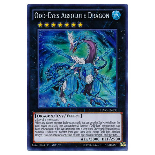 Yu-Gi-Oh! - Pendulum Evolution - Odd-Eyes Absolute Dragon (Super Rare) PEVO-EN033