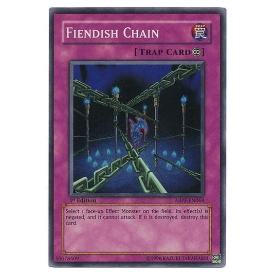 Yu-Gi-Oh! - Absolute Powerforce - Fiendish Chain (Super Rare) ABPF-EN064