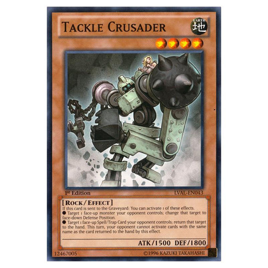 Yu-Gi-Oh! - Legacy of the Valiant - Tackle Crusader (Common) LVAL-EN043
