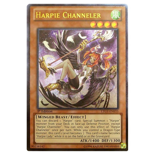 Yu-Gi-Oh! - Lord of the Tachyon Galaxy - Harpie Channeler (Ultimate Rare) LTGY-EN035