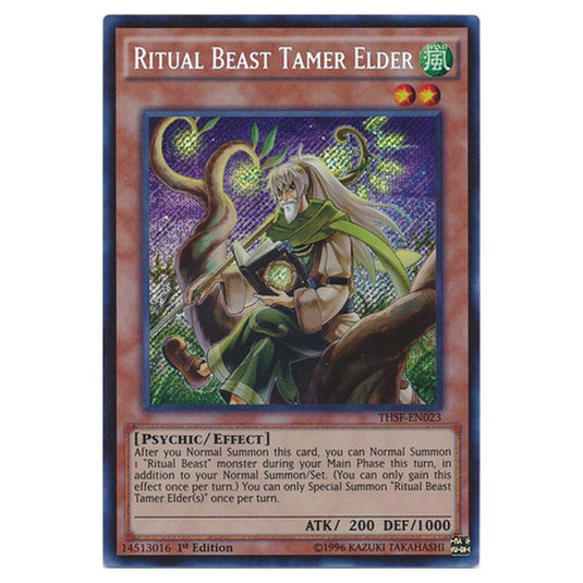 Yu-Gi-Oh! - The Secret Forces - Ritual Beast Tamer Elder (Secret Rare) THSF-EN023