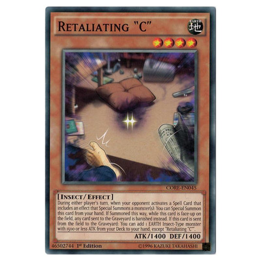 Yu-Gi-Oh! - Clash of Rebellions - Retaliating \\"C\\" (Short Print) CORE-EN045