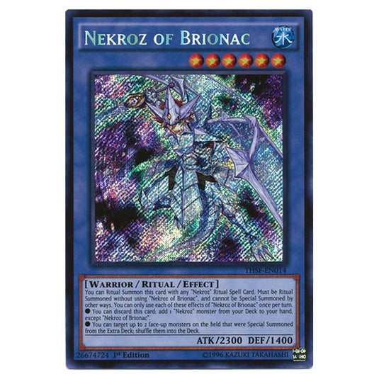 Yu-Gi-Oh! - The Secret Forces - Nekroz of Brionac (Secret Rare) THSF-EN014