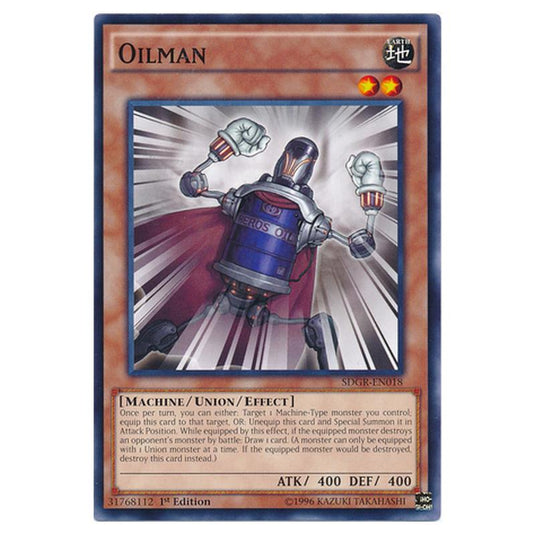 Yu-Gi-Oh! - Geargia Rampage Structure Deck - Oilman (Common) SDGR-EN018