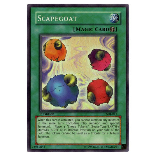 Yu-Gi-Oh! - Starter Deck - Joey - Scapegoat (Super Rare) SDJ-041
