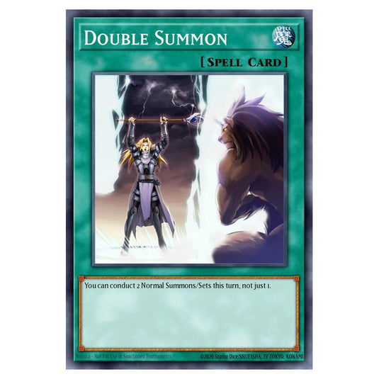 Yu-Gi-Oh! - Egyptian God Deck - Obelisk the Tormentor - Double Summon (Common) EGO1-EN027