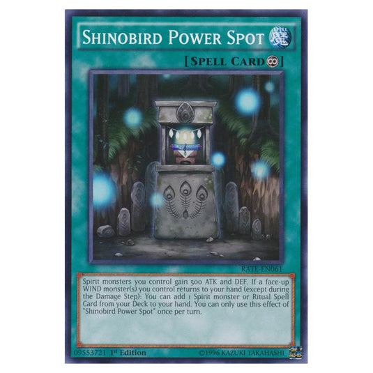 Yu-Gi-Oh! - Raging Tempest - Shinobird Power Spot (Common) RATE-EN061