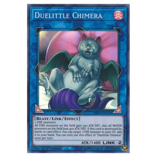 Yu-Gi-Oh! - 2019 Gold Sarcophagus Tin Mega Pack - Duelittle Chimera (Super Rare) MP19-EN270