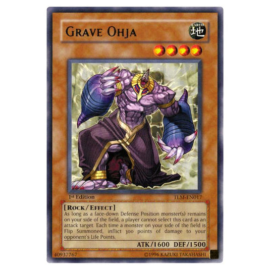 Yu-Gi-Oh! - The Lost Millennium - Grave Ohja (Rare) TLM-EN017