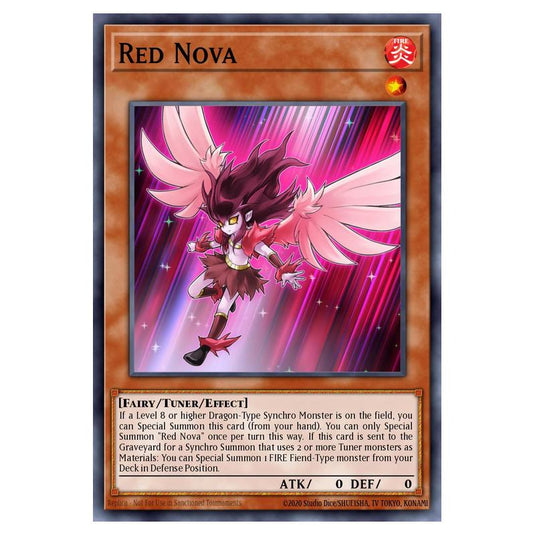 Yu-Gi-Oh! - Dragons of Legend - Unleashed - Red Nova (Secret Rare) DRL3-EN017