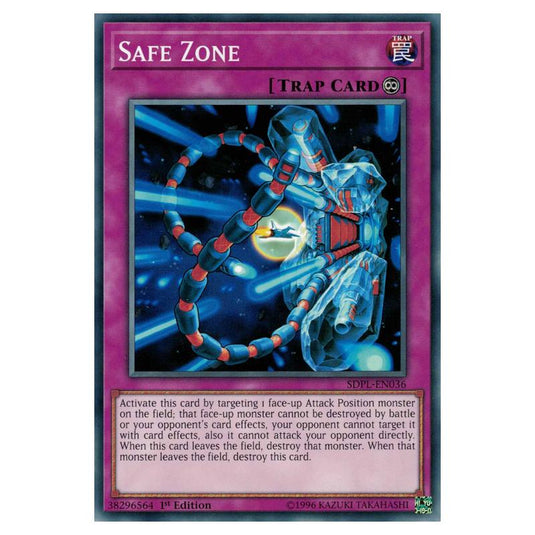 Yu-Gi-Oh! - Structure Deck - Powercode Link - Safe Zone (Common) SDPL-EN036