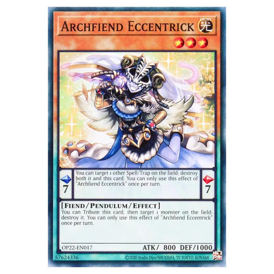 Yu-Gi-Oh! - OTS Tournament Pack 22 - Archfiend Eccentrick (Common) OP22-EN017