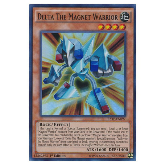 Yu-Gi-Oh! - Raging Tempest - Delta The Magnet Warrior (Super Rare) RATE-EN097