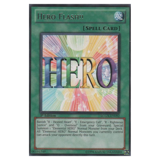 Yu-Gi-Oh! - Legendary Collection 2 - The Duel Academy Years Mega Pack - Hero Flash!! (Rare) LCGX-EN092