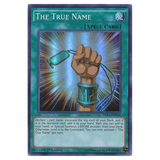 Yu-Gi-Oh! - Millennium Pack - The True Name (Super Rare) MIL1-EN016