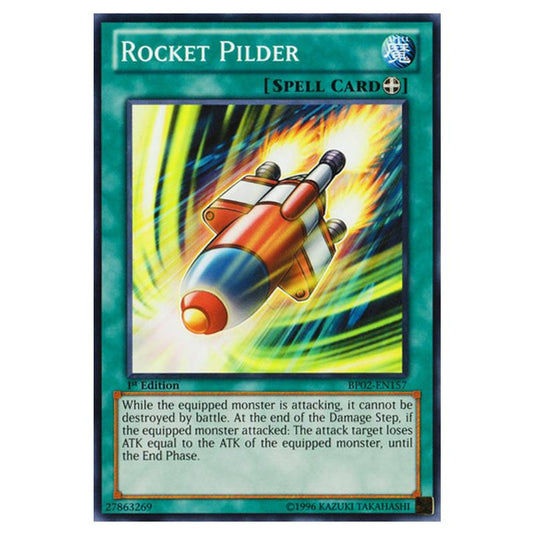 Yu-Gi-Oh! - Battle Pack 2 - War of the Giants - Rocket Pilder (Common) BP02-EN157