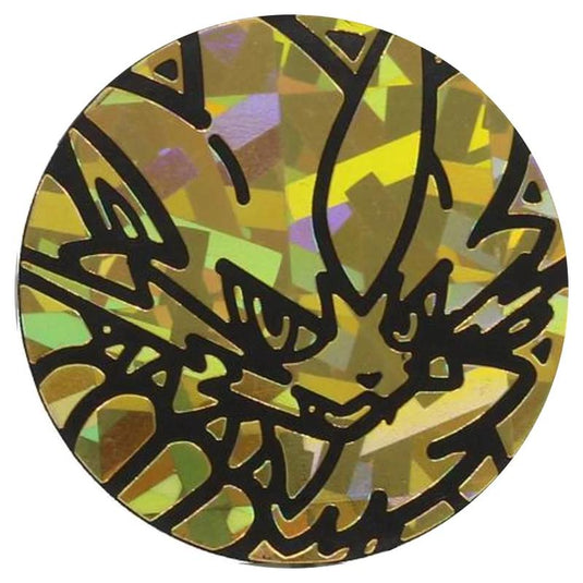 Pokemon - Zeraora Jumbo Coin Shatter Foil Gold