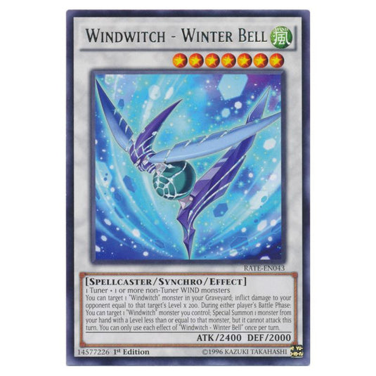 Yu-Gi-Oh! - Raging Tempest - Windwitch - Winter Bell (Rare) RATE-EN043