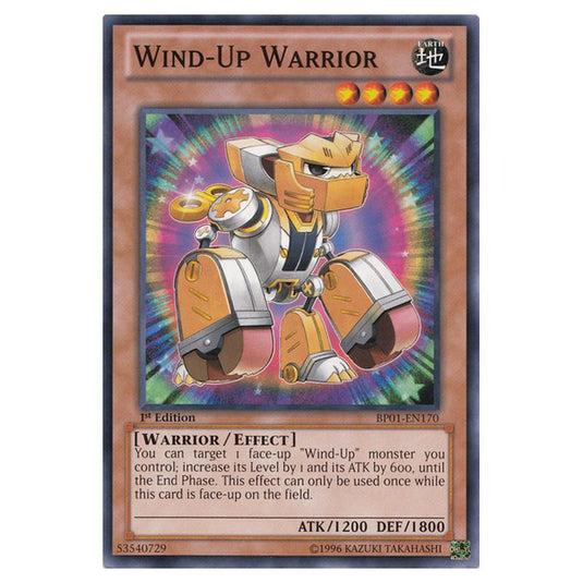 Yu-Gi-Oh! - Battle Pack - Epic Dawn - Wind-Up Warrior (Common) BP01-EN170