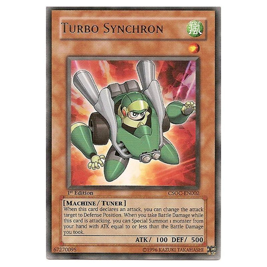 Yu-Gi-Oh! - Crossroads of Chaos - Turbo Synchron (Rare) CSOC-EN002