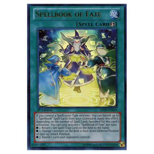 Yu-Gi-Oh! - Abyss Rising - Spellbook of Fate (Ultra Rare) ABYR-EN059