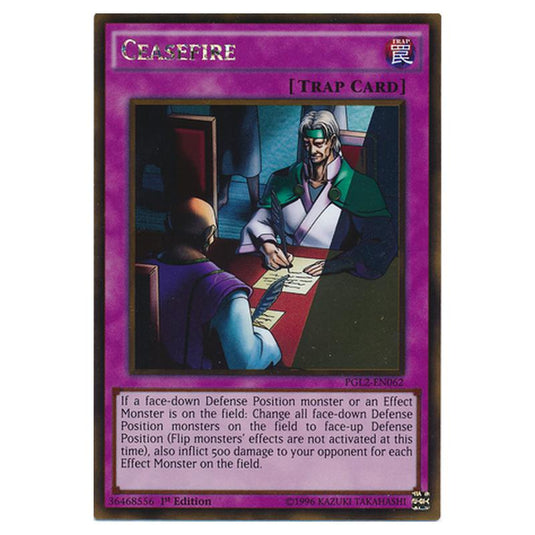 Yu-Gi-Oh! - Premium Gold - Return of the Bling - Ceasefire (Gold Rare) PGL2-EN062