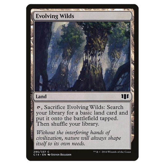 Magic The Gathering - Commander 2014 - Evolving Wilds - 295