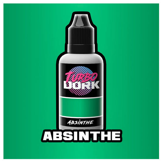 Turbo Dork Paints - Metallic Acrylic Paint 20ml Bottle - Absinthe