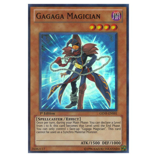 Yu-Gi-Oh! - Generation Force - Gagaga Magician (Super Rare) GENF-EN001