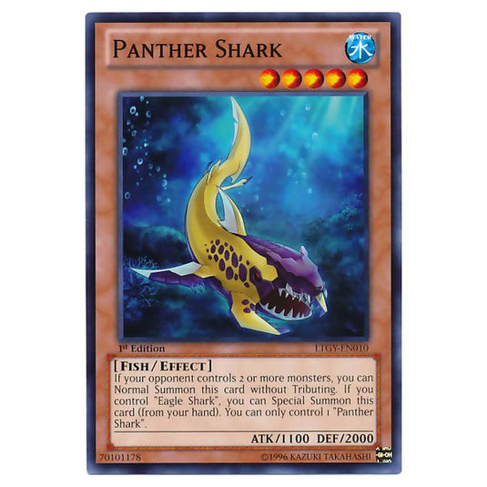Yu-Gi-Oh! - Lord of the Tachyon Galaxy - Panther Shark (Common) LTGY-EN010