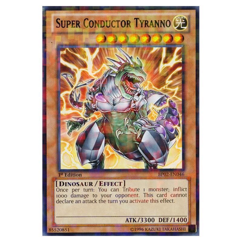 yugioh super conductor tyranno deck SD09-EN001 Structure Deck: Dinosaur's Rage Holo Yu-Gi-Oh An individual card from the Yu Yu-Gi-Oh! Super Conductor Tyranno By