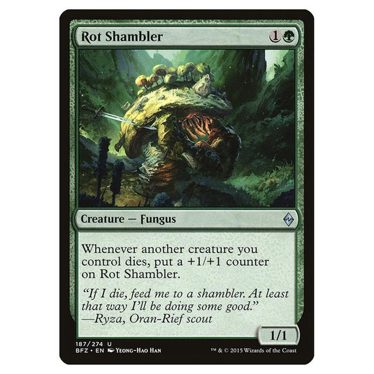 Magic The Gathering - Battle For Zendikar - Rot Shambler - 187/274 (Foil)