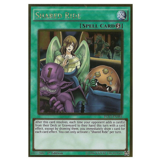 Yu-Gi-Oh! - Premium Gold - Infinite Gold - Shared Ride (Gold Rare) PGL3-EN084