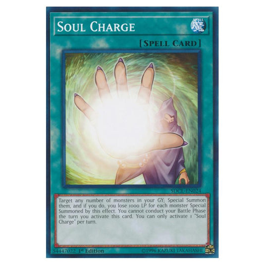 Yu-Gi-Oh! - Structure Deck - Cyberse Link - Soul Charge (Common) SDCL-EN024