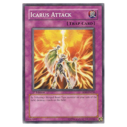 Yu-Gi-Oh! - Structure Deck - Lord of the Storm - Icarus Attack (Common) SD8-EN036