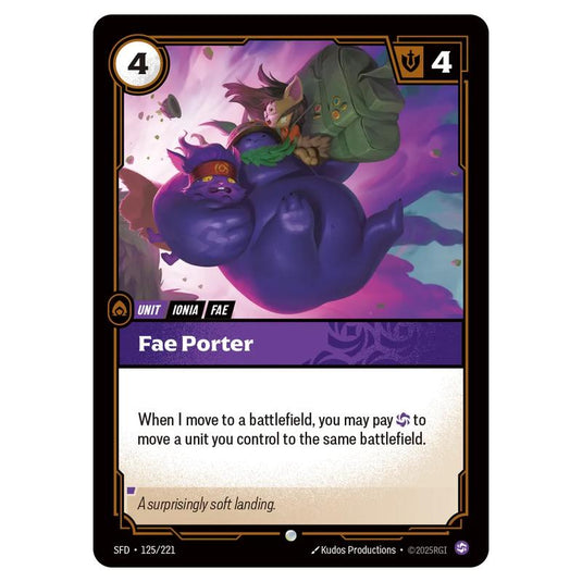 Riftbound: League of Legends TCG - Spiritforged - Fae Porter - 125/221