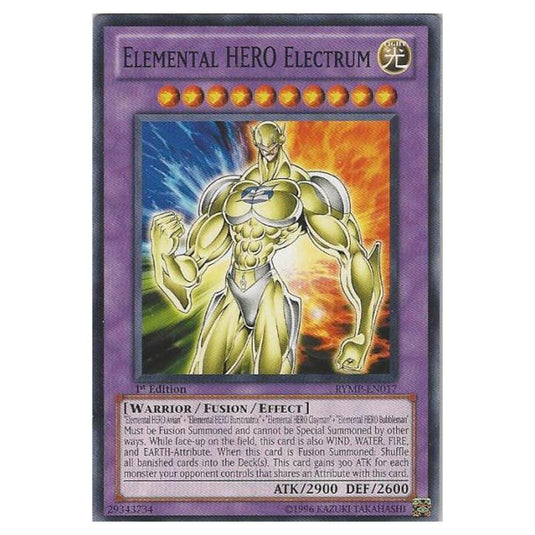 Yu-Gi-Oh! - Ra Yellow Mega Pack - Elemental HERO Electrum (Common) RYMP-EN017