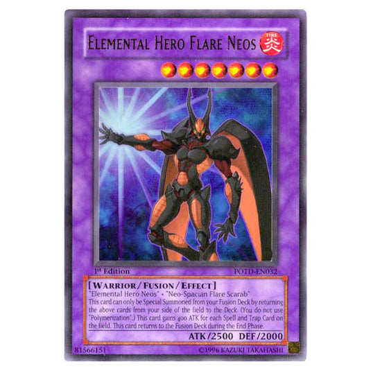 Yu-Gi-Oh! - Power of the Duelist - Elemental HERO Flare Neos (Ultra Rare) POTD-EN032