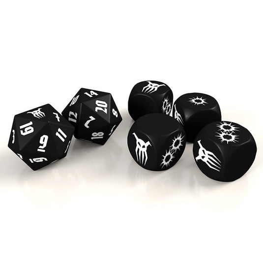 Achtung! - Cthulhu 2d20 - Black Sun Dice Set