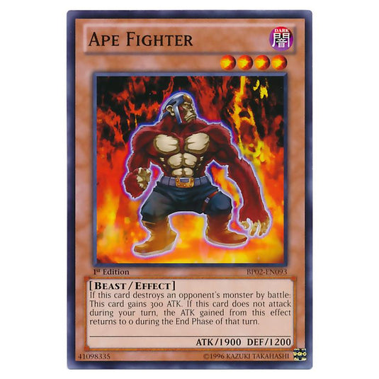 Yu-Gi-Oh! - Battle Pack 2 - War of the Giants - Ape Fighter (Common) BP02-EN093