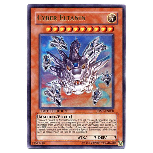 Yu-Gi-Oh! - Shonen Jump Vol. 8, Issue 3 promotional card - Cyber Eltanin (Ultra Rare) JUMP-EN038