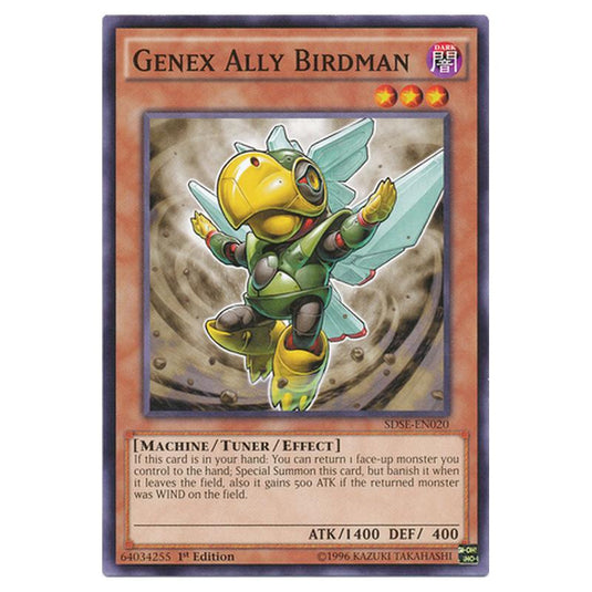 Yu-Gi-Oh! - Synchron Extreme Structure Deck - Genex Ally Birdman (Common) SDSE-EN020