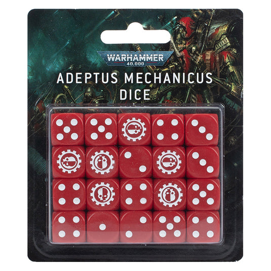 Warhammer 40,000 - Adeptus Mechanicus - Dice
