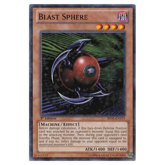 Yu-Gi-Oh! - Battle Pack - Epic Dawn - Blast Sphere (Starfoil Rare) BP01-EN175